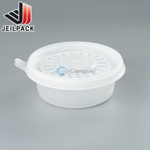 JH 원형 죽용기(일회용소스컵,밀폐,소스컵)P-250 반박스400개세트(공짜배송)
