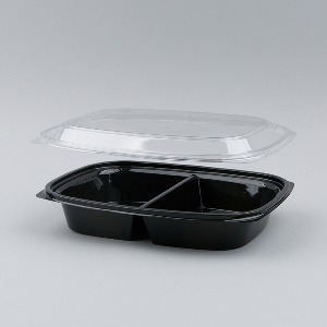 DL-214(블랙)일회용 샐러드,반찬포장도시락/360개세트