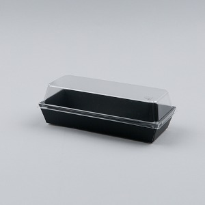 크라프트용기 샌드위치 포장 DL DRP-03 블랙 1000개세트