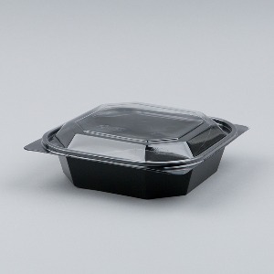 일회용 투명과일,샐러드용기/DL-208블랙/400개세트